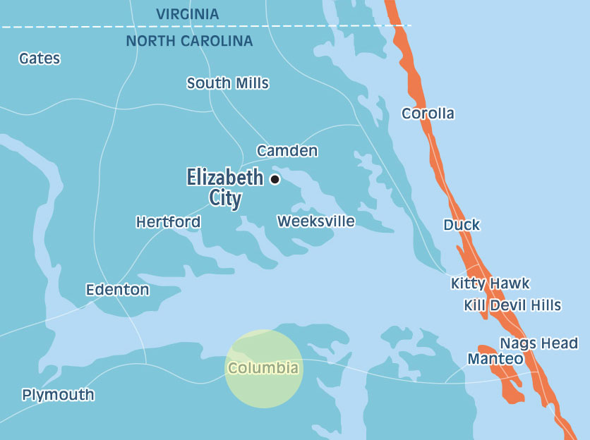 Regional Map - Columbia