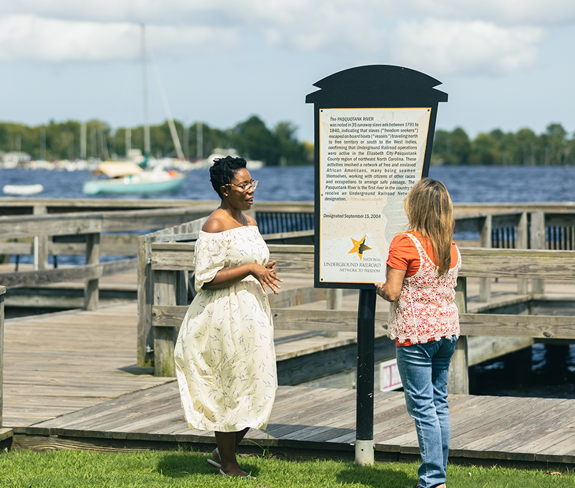 Elizabeth City Civil War Trail Markers Tour